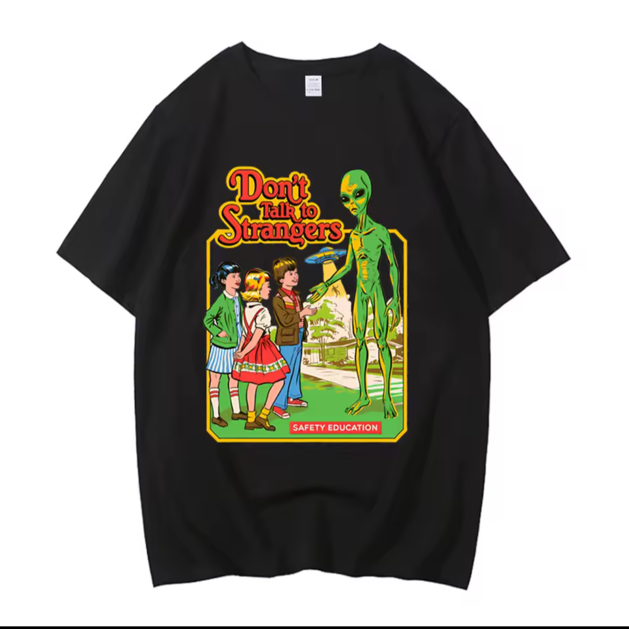 'Don't Talk to Strangers' t-shirt