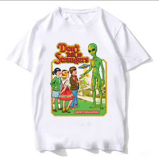 'Don't Talk to Strangers' t-shirt